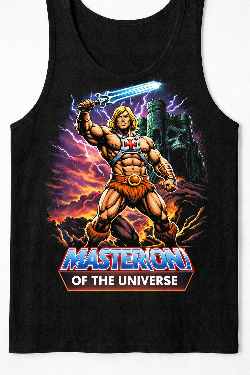 Master(on) of the Universe tank top